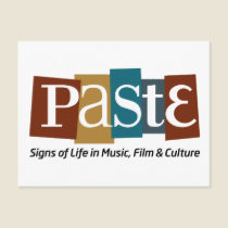 Paste Block Logo Tag on Bottom Color postcards