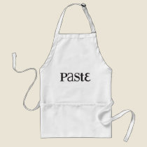 Paste Classic Black Logo Apron