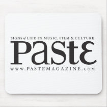Paste Classic Black Logo Mousepad