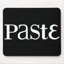 Paste Classic White Logo Mousepad