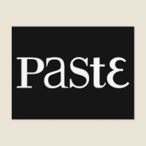 Paste Classic White Logo Postcard
