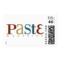 Paste Official Logo Postage Stamp by pastemerch Paste Official Logo Postage Stamp