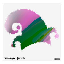 pastel abstract wall skins