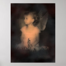 Pastel Angel Poster