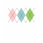 Pastel Argyle T-Shirt