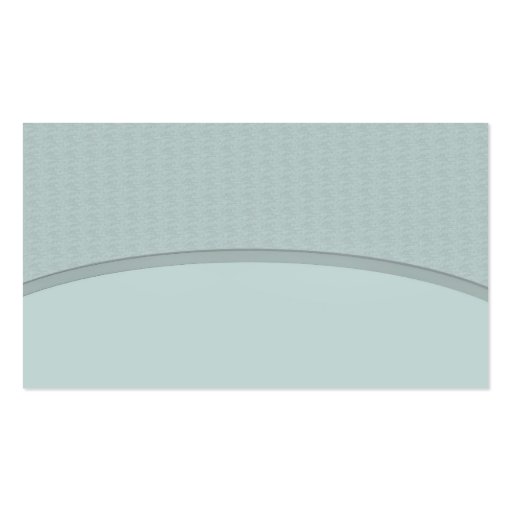 Pastel blue curve business card template (back side)