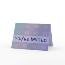 pastel blue customizable invitation cards