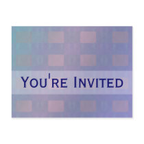 pastel blue customizable invitation postcards by DonnasGreetingCards pastel blue customizable invitation postcards