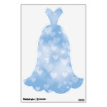 Pastel Blue Heart Bokeh Wall Sticker