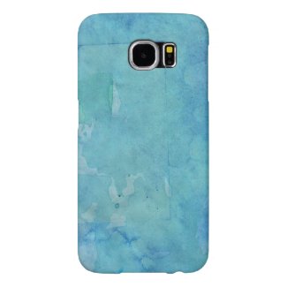 Pastel Blue Watercolor Samsung Galaxy S6 Cases