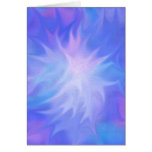 pastel blues violets card