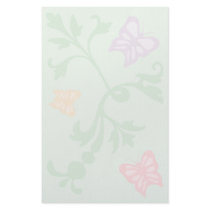 Pastel Butterflies stationery