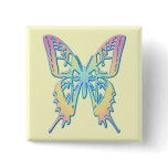 Pastel Butterfly Button Pastel Butterfly Button