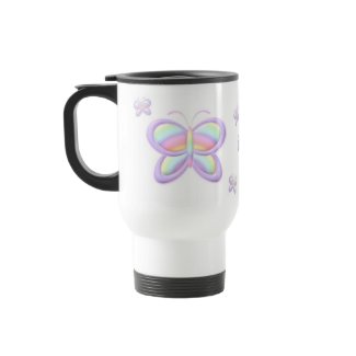 Pastel Butterfly mug