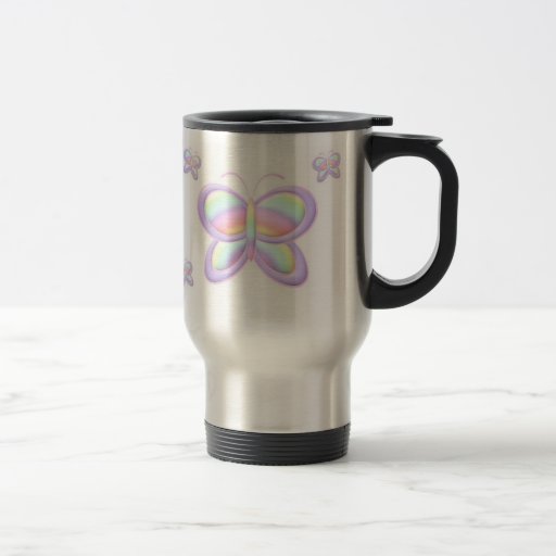 Pastel Butterfly Mug