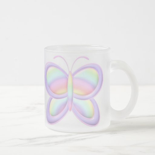 Pastel Butterfly Mug
