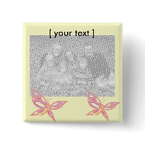 Pastel Butterfly template card buttons by marcya7 Pastel Butterfly template card buttons