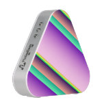 Pastel Candy Stripes Bluetooth Speaker