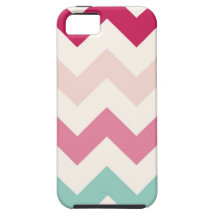 Pastel chevron zigzag stripes zig zag pattern iPhone 5 case