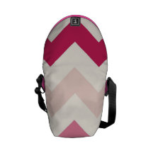 Pastel chevron zigzag stripes zig zag pattern chic courier bag