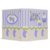 pastel christmas joy II notebook binders