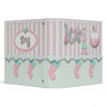 pastel christmas joy notebook vinyl binder
