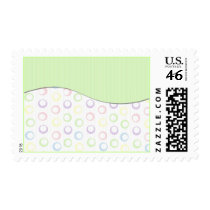 Pastel Circle Custom Postage postage by JoyOfLife Pastel Circle Custom Postage postage