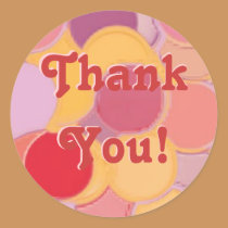 Pastel Circle Design stickers