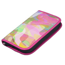 Pastel Color Pieces Abstract Art Design planners