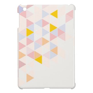 Pastel colorful modern surface design background iPad mini cover