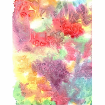 Pastel colorful watercolour background image cut outs