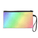 Pastel Colors Bagette Wristlet Clutches