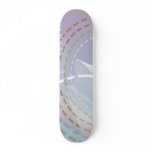 pastel colors business geometry waves abstract skateboard