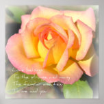 Pastel Colors Rose Poem Poster Pastel Colors Rose Poem Poster