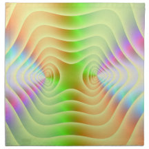 Pastel Contours American MoJo Napkins