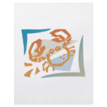 pastel crab design flyers