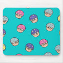 Pastel Cupcakes Pattern mousepads by cupcakewear Pastel Cupcakes Pattern mousepads