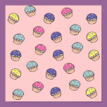 Pastel Cupcakes Pattern
