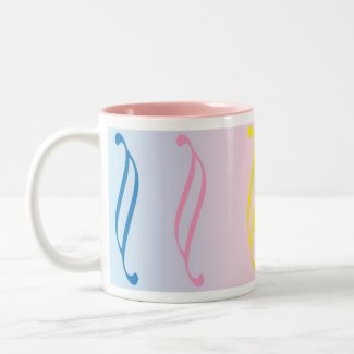 Pastel Curves mug