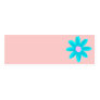 pastel daisy business card template