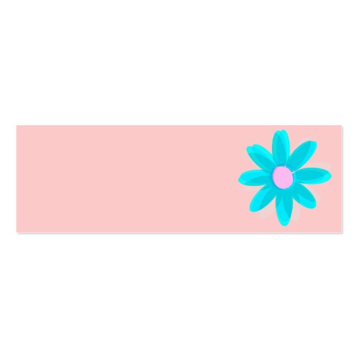 pastel daisy business card template