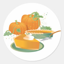 Pastel de calabaza etiquetas  