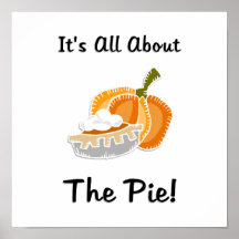 Pastel de calabaza posters