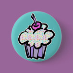 pastel dots cupcake