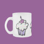 pastel dots cupcake