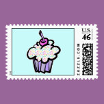 pastel dots cupcake