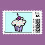 pastel dots cupcake
