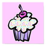 pastel dots cupcake print