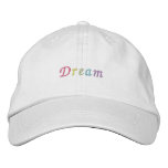 Pastel Dream embroidered hats
