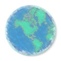 Pastel Earth Magnet
